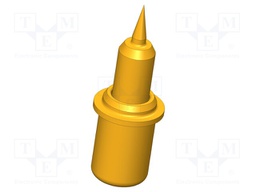 Test needle; Operational spring compression: 1mm; 5A; Ø: 1.3mm