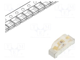 LED; SMD; 2110; red; 16÷38mcd; 2.1x0.6x1mm; 130°; 2÷2.4V; 20mA; 60mW