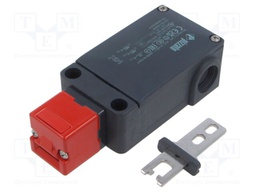 Safety switch: bolting; FS; IP66; plastic; black,red; 24VDC; 24VAC