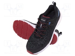 Shoes; Size: 46; black-red; knitwear; bad weather,slip