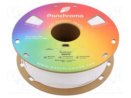 Filament: CoPE; 1.75mm; white; 190÷230°C; 1kg; Table temp: 25÷60°C