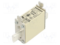 Fuse: fuse; gS; 16A; 690VAC; 250VDC; industrial; NH000; SENTRON
