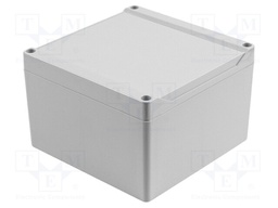 Enclosure: multipurpose; X: 140mm; Y: 140mm; Z: 90mm; 1555; ABS; grey