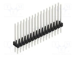 Connector: pin strips; pin header; male; PIN: 32; 2.54mm; THT; 2x16