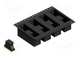 Connector: pin strips; pin header; male; PIN: 12; 2.54mm; SMT; 2x6