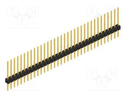 Connector: pin strips; pin header; male; PIN: 34; 2.54mm; THT; 1x34