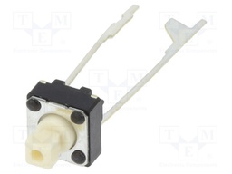 Microswitch TACT; SPST-NO; Pos: 2; 0.05A/24VDC; THT; none; 980mN