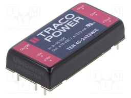 Converter: DC/DC; 40W; Uin: 9÷36V; 15VDC; Iout: 1333mA; Uinsul: 1600V