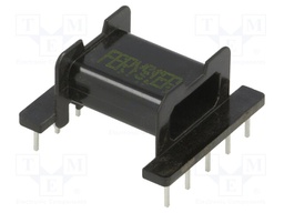 Coilformer: with pins; Application: EFD25/13/9; Mat: plastic