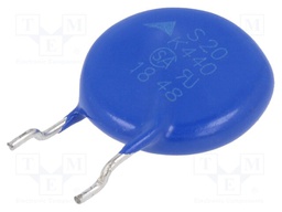 Varistor: metal-oxide; THT; 40VAC; 585VDC; 715V; 8000A; 185J