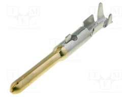 Contact; Size: 1,5mm; male; 0.5÷1.5mm2; 20AWG÷16AWG; gold-plated