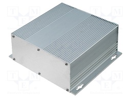 Enclosure: with panel; X: 190mm; Y: 160mm; Z: 69mm; aluminium