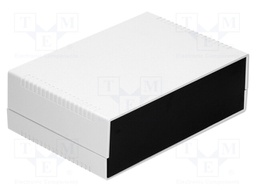 Enclosure: with panel; X: 260mm; Y: 180mm; Z: 85mm; ABS; light grey