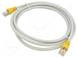 Patch cord; S/FTP; Cat: 6a; RJ45 plug,both sides; stranded; Cu; 2m