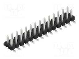 Connector: pin strips; pin header; male; PIN: 28; 2.54mm; SMT; 2x14
