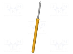 Test needle; Operational spring compression: 8mm; 8A; Ø: 1.3mm