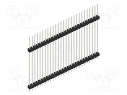 Connector: pin strips; pin header; male; PIN: 27; 2.54mm; THT; 1x27