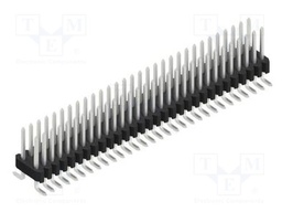 Connector: pin strips; pin header; male; PIN: 60; 1.27mm; SMT; 2x30