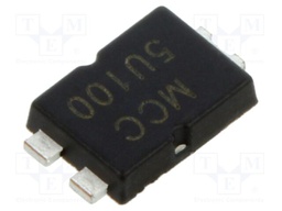 Diode: Schottky rectifying; SMD; 100V; 5A; TO277; reel,tape
