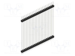 Connector: pin strips; pin header; male; PIN: 22; 2.54mm; THT; 1x22