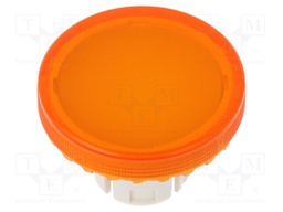 Actuator lens; 22mm; 61; Colour: orange transparent; Mat: plastic