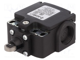 Limit switch; steel roller Ø12mm; NO + NC; 10A; max.500VAC; IP67