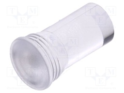 Fiber for LED; round; Ø5.2mm; Front: recessed; straight; IP68