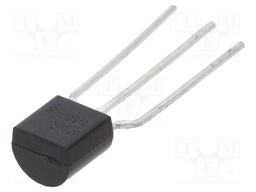 Thyristor; 600V; 0.8A; Igt: 0.2mA; TO92; THT; Ammo Pack; Ifsm: 10A