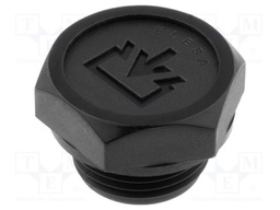 Fill plug; without side hole; Thread: M20; Overall len: 18mm