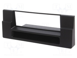 Radio mounting frame; BMW; 1 DIN; black