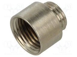 Reduction of threads for glands; Int.thread: PG9; brass