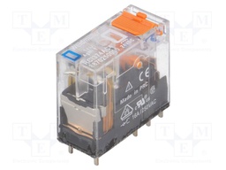 Relay: electromagnetic; SPDT; Ucoil: 24VDC; 16A/240VAC; 16A/24VDC