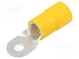 Tip: ring; M8; Ø: 8.5mm; 70mm2; crimped; for cable; insulated; tinned