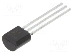IC: voltage reference source; 2.495V; ±1%; 100mA; TO92