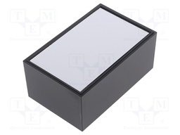 Enclosure: multipurpose; X: 70mm; Y: 110mm; Z: 48mm; 15; ABS; black