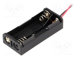 Holder; Mounting: on panel; Leads: 150mm leads; Size: AAA,R3