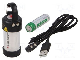 Torch: camping; magnetic charging system; 40h; black; IP66