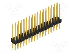 Connector: pin strips; pin header; male; PIN: 34; 2.54mm; THT; 2x17