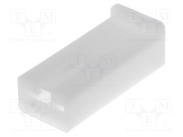 Terminals cover; female; for push-on 6.3mm connectors; ways: 1