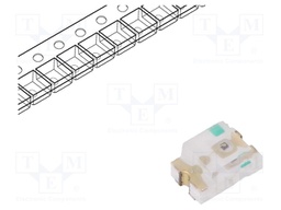 LED; SMD; 0805; yellow green; 12÷17mcd; 2x1.25x1mm; 140°; 2÷2.4V