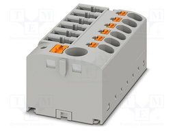 Splice terminal: rail; 20A; 400V; push-in; PA; L: 21.7mm; 0.14÷4mm2