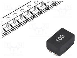 Inductor: common mode; SMD; 1.6A; 80mΩ; EMI/RFI filters