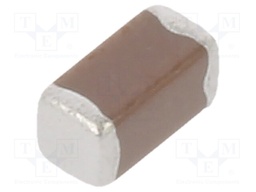 Capacitor: ceramic; 1uF; 50V; X7R; ±10%; SMD; 1206