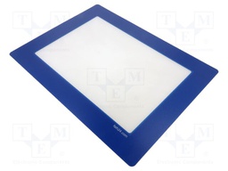 Floor window; blue; self-adhesive; Size: A4