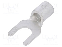 Fork terminal; M5; 2.63÷6.64mm2; crimped; for cable; 12AWG÷10AWG