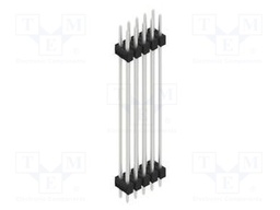 Connector: pin strips; pin header; male; PIN: 10; 2.54mm; THT; 2x5