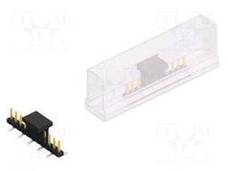Connector: pin strips; pin header; male; PIN: 11; 2mm; SMT; 1x11