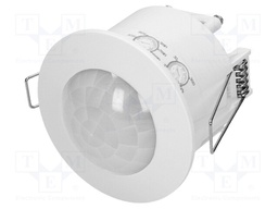 Motion sensor; ceiling; 230VAC; IP20; 6m; Range: 10s÷15min; 360°