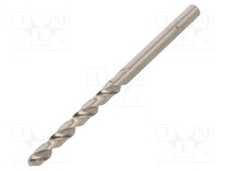 Drill bit; for metal; Ø: 4.2mm; HSS; Conform to: DIN 338