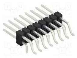 Connector: pin strips; pin header; male; PIN: 16; 2.54mm; SMT,THT